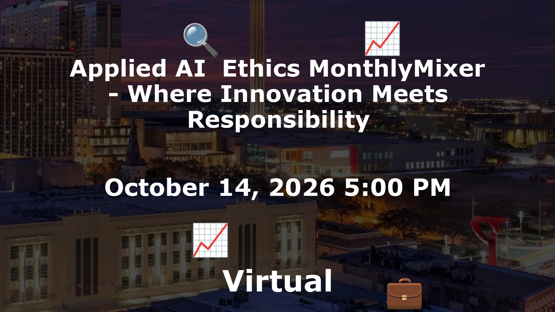 Applied AI  Ethics MonthlyMixer - Where Innovation Meets Responsibility event image